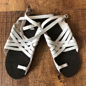 Free People Ankle Wrap Sandals